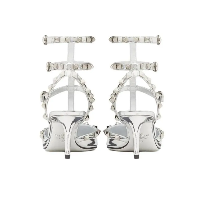 Valentino Garavani Rockstud Mirror-Effect Pumps-4