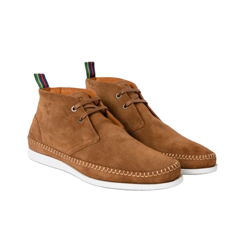 Paul Smith Neon Ankle Boots Men's Umber-2