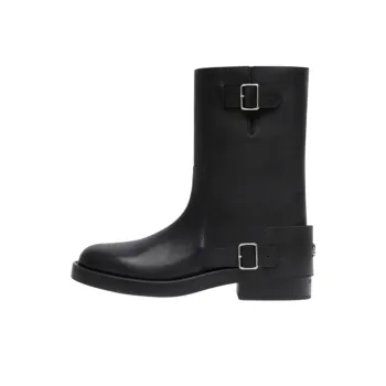 COURREGES Ankle Boots 4.5cm Men's Black