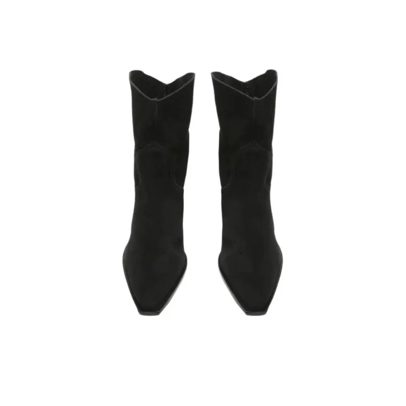 Schutz TESSIE Ankle Boots 4.5cm Women's Black-4