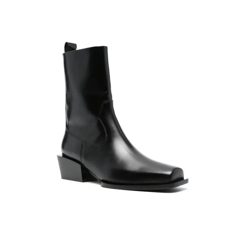 Aeyde Bill 60mm Leather Boots-2