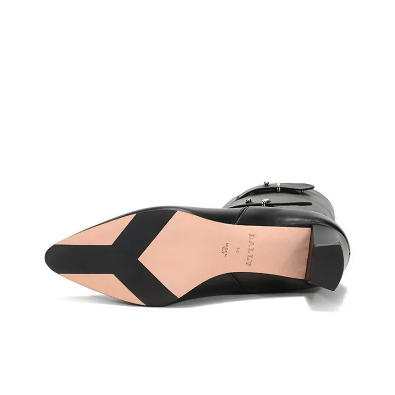 BALLY Ankle Boots Women's Black-5