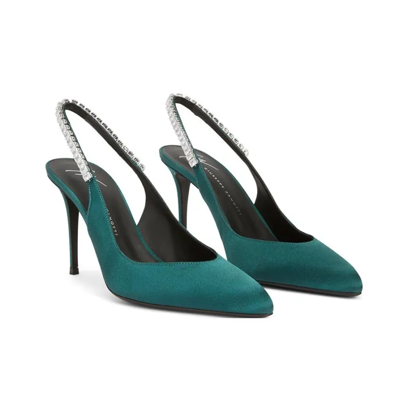 Giuseppe Zanotti Rachyl Satin Pumps-2