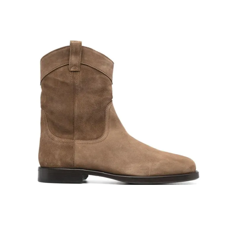 Lemaire Ankle Boots Men's Umber-1