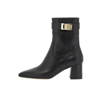 FERRAGAMO Ankle Boots 7cm Women's Black