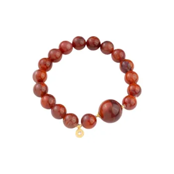 Xianyuan Southern Red Agate Bracelets Unisex