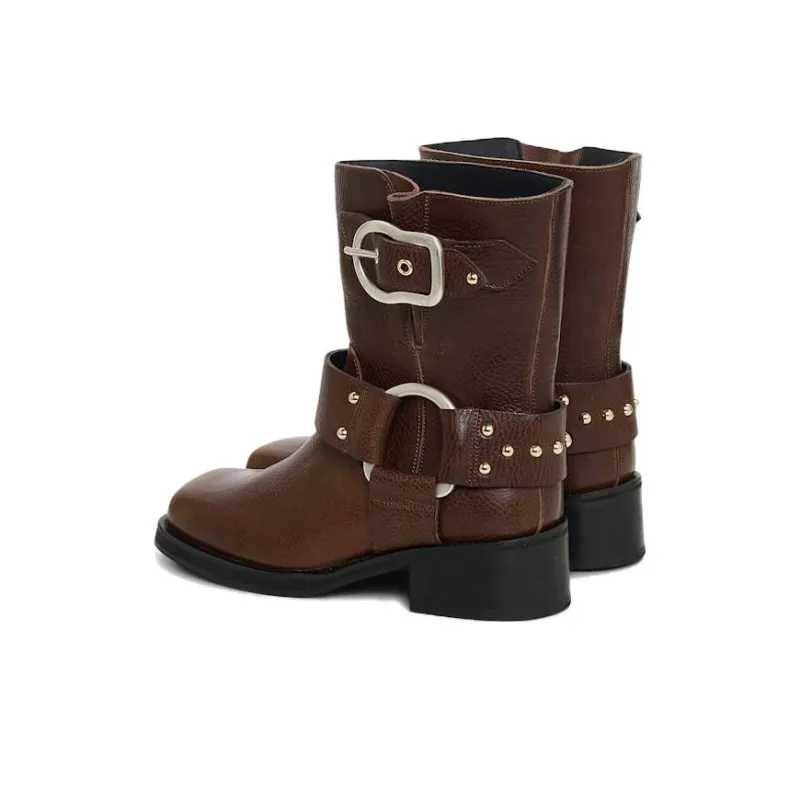 DOROTHEE SCHUMACHER Stud-embellished Leather Boots-3