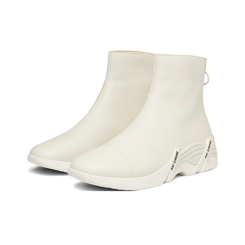 RAF SIMONS Cyclon Ankle Boots Men's White-2
