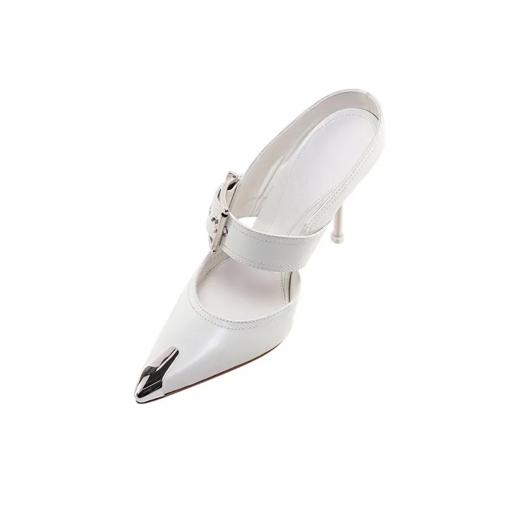 Alexander McQueen Pointed-toe 100mm Mules-3