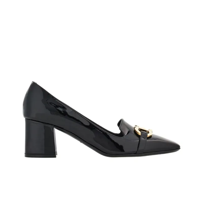 FERRAGAMO 60mm Gancini-buckle Leather Pumps-1