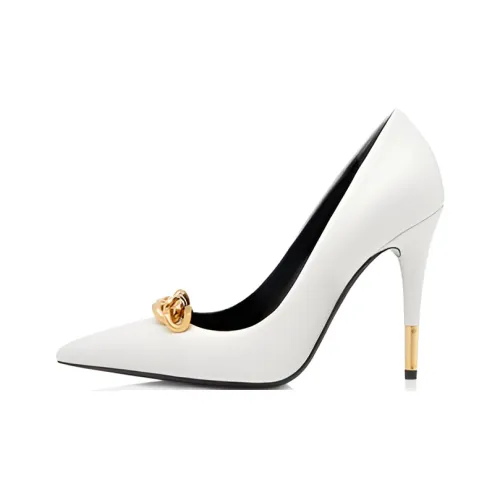 TOM FORD 110mm Lace-up Leather Pumps