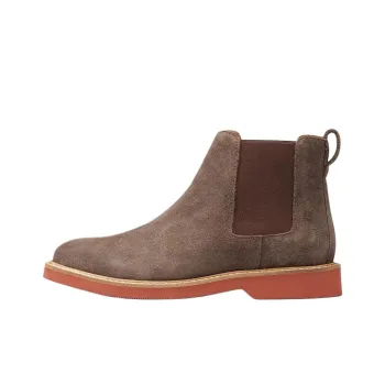 G.H. Bass & Co. Buck Ankle-Length Chelsea Boots Men's Light Brown
