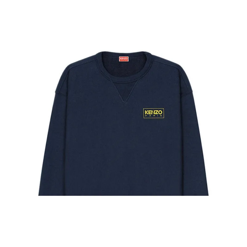 KENZO Boke Flower Series FW22 Sweatshirt Men's Midnight Blue-4