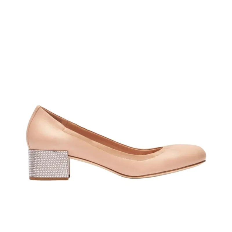 RENE CAOVILLA Dorothy High Heels 4cm Women's Pink-1