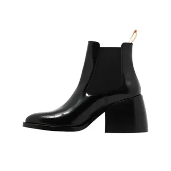 See By Chloe Short Chelsea Boots 8cm Women's Black