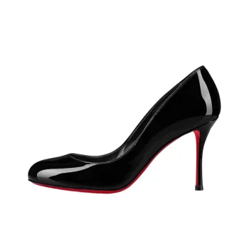 CL LUBOTING Dolly 85 Slim Heel High Heels 8.5cm Women's Black