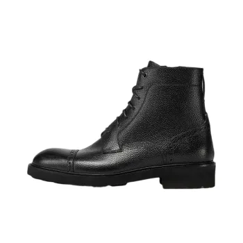 Zegna Arezzo Fle Ankle Boots Men's Black