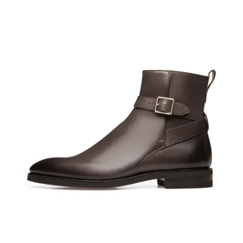 BALLY Ankle Boots Men's Army Green