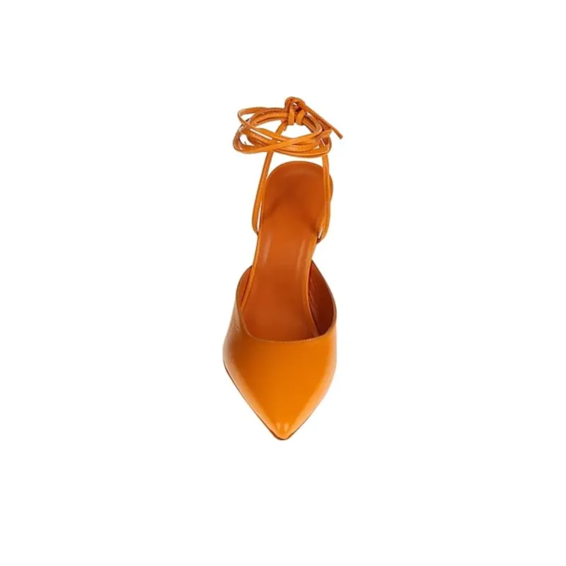 By Far High Heels Women's Orange-3