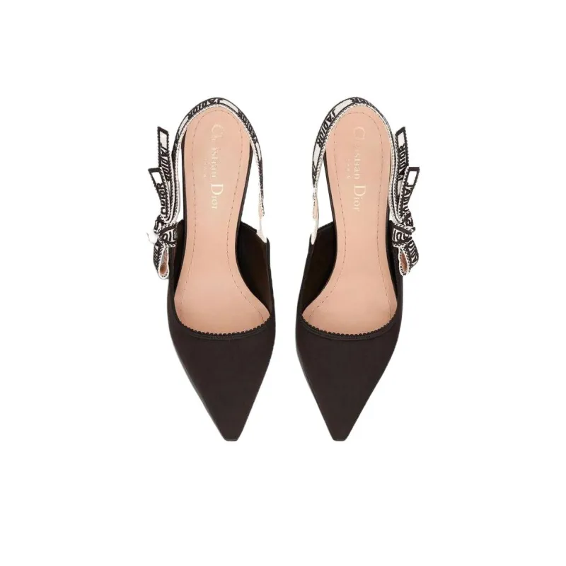 DIOR J'Adior Slim Heel High Heels Women's Black-4
