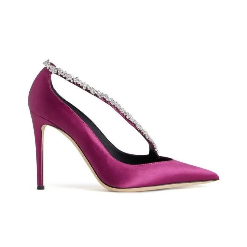 Giuseppe Zanotti Filipa Crystal Embellished Pumps-1