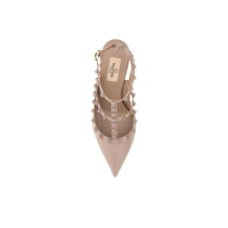 Valentino Garavani Rockstud Pointed-Toe Pumps-3