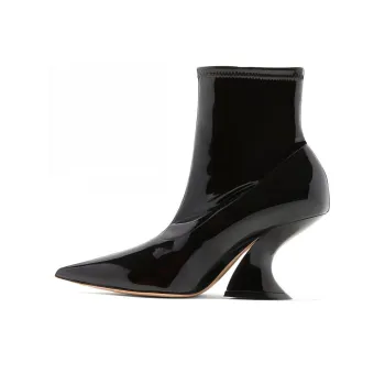 Casadei Ankle Boots 8cm Women's Black