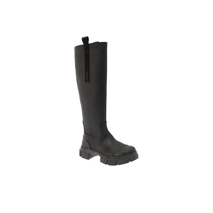 GANNI Knee high Boots Women's Black-2