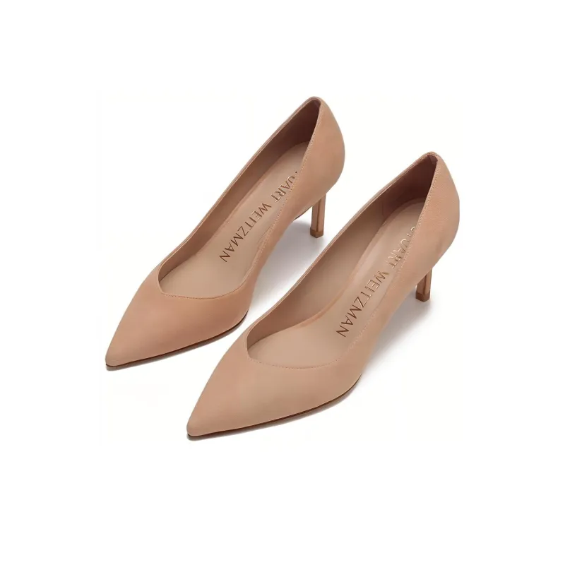 Stuart Weitzman/SW Slim Heel High Heels 7cm Women's Nude-2