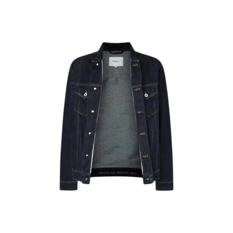 Pepe Jeans Denim Jacket Men's Dark Blue-1
