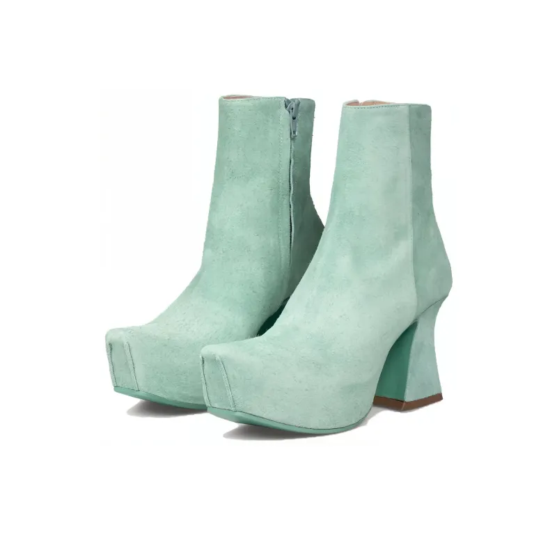 KNWLS Ankle Boots 10cm Women's Mint Green-2