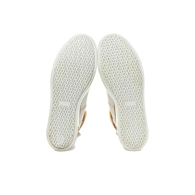 HERMES Flocon Short Martin Boot Women's White-4