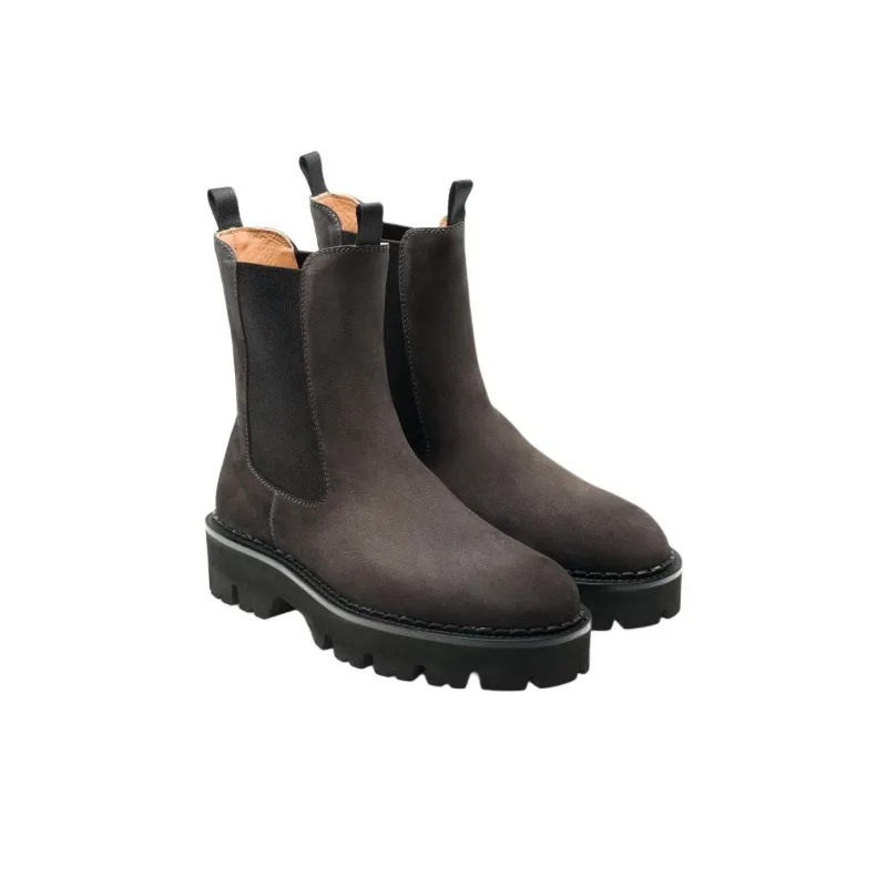 Magnanni Aurora Crew Chelsea Boots Women's Gray-2