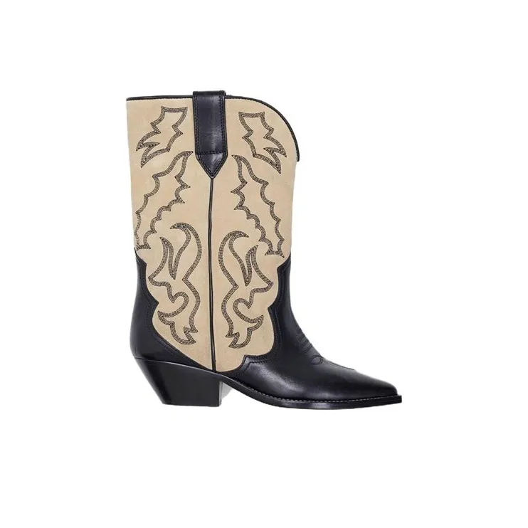 ISABEL MARANT Duerto Leather Ankle Boots-1