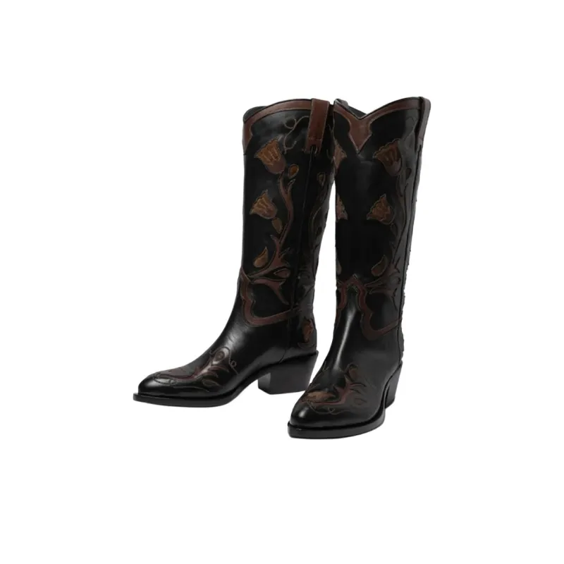 SARTORE SR3726 Ankle Boots 4.5cm Women's Black-2