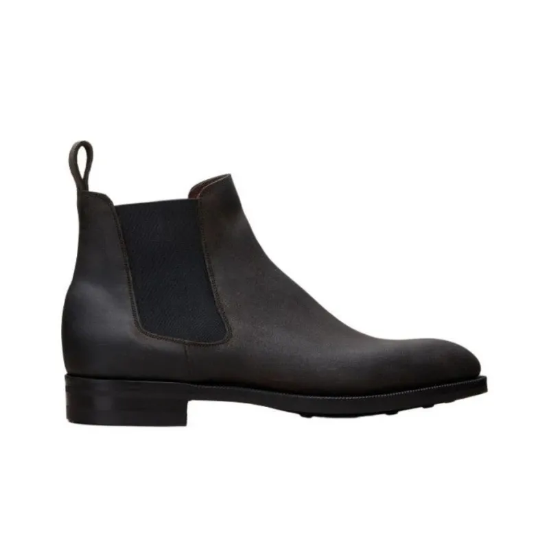 Edward Green Last Short Chelsea Boots Men's Umber-1
