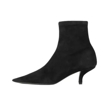 TOTEME 60mm The Suede Sock Boots Women's