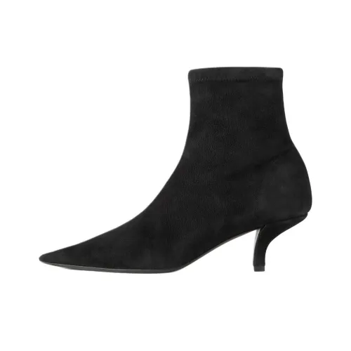 TOTEME 60mm The Suede Sock Boots Women's