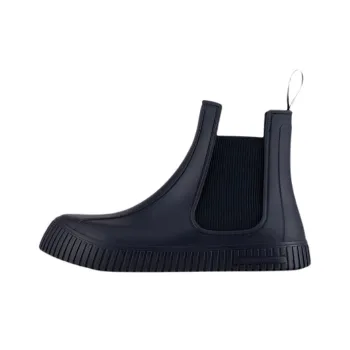 EMPORIO ARMANI Ankle-Length Chelsea Boots Men's Dark Blue