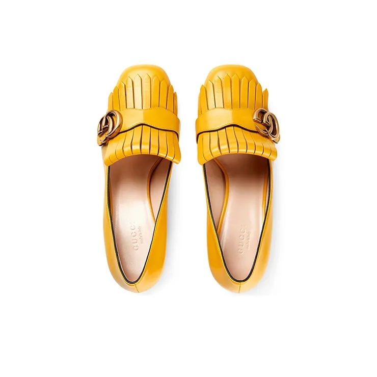 GUCCI High Heels Women's Yellow-3