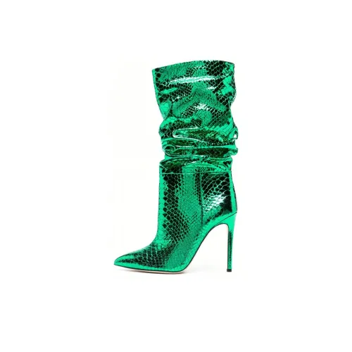 Paris Texas Ankle Boots 10.5cm Women's Green