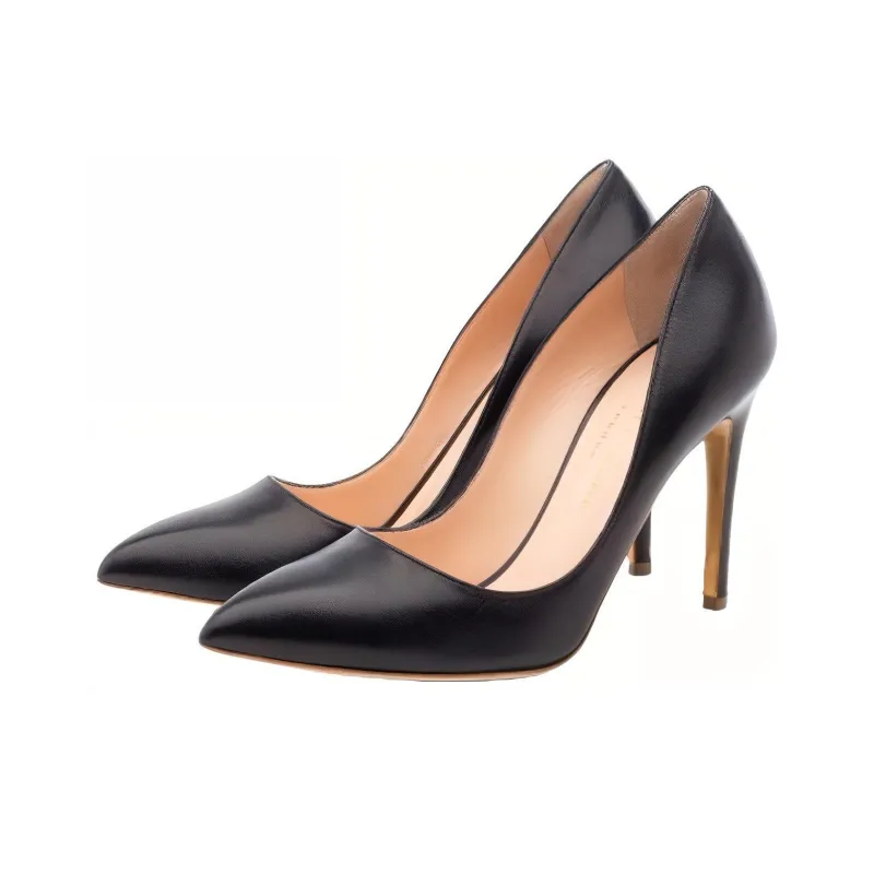 Rupert Sanderson Slim Heel High Heels 10cm Women's Black-2