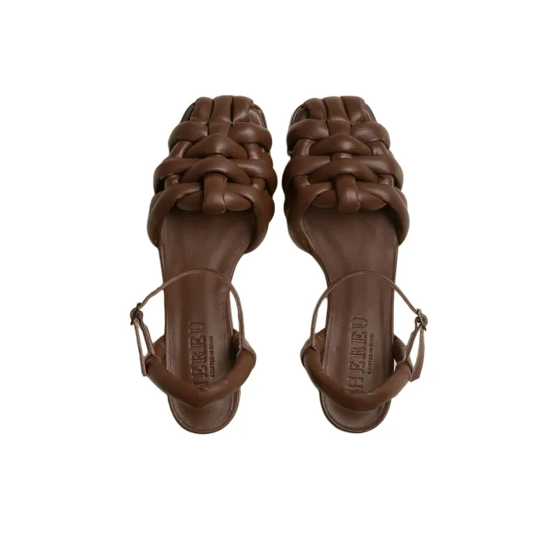 Hereu Cabresa 45mm Leather Sandals-1