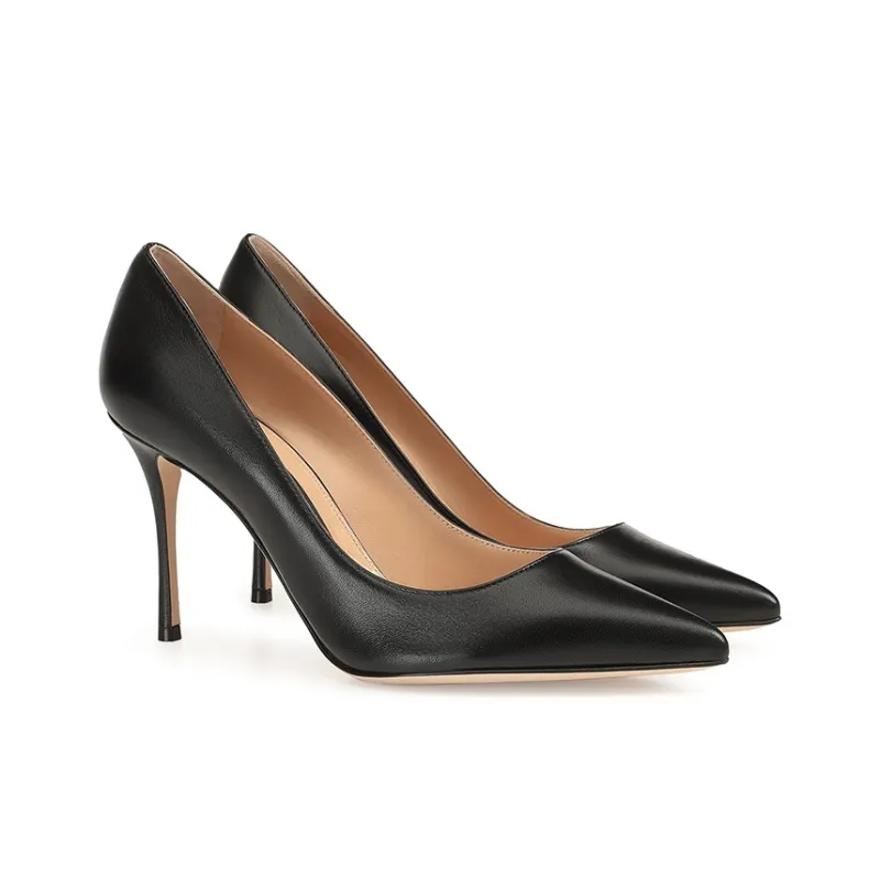 SERGIO ROSSI Décolleté Godiva Snake-effect 100mm Pumps-2