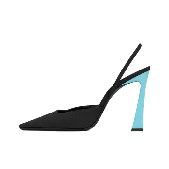 SAINT LAURENT Blade Slingback Pumps