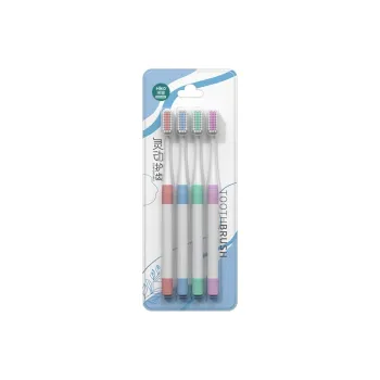MIKEMEIZHUANG Soft Bristle Flexible Mouthguard Toothbrushes Sensitive Gum Care