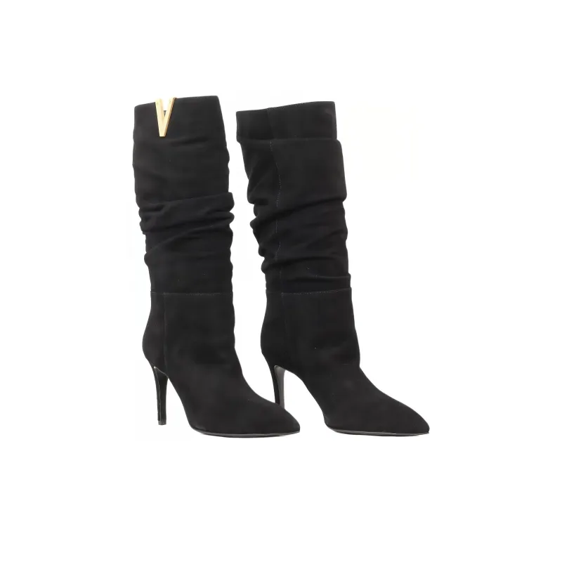 Via Roma 15 Knee high Boots Women's Black-2
