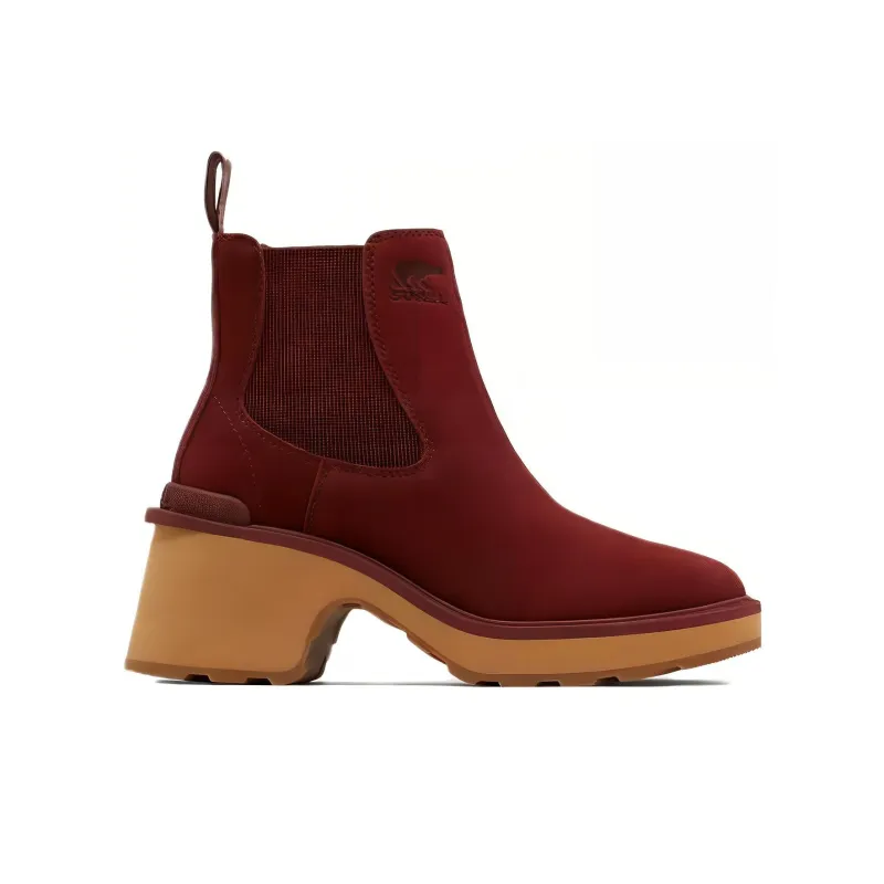 SOREL Short Chelsea Boots Women's Deep Red-1
