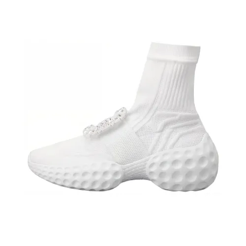 Roger Vivier Run Ankle Boots Women's White