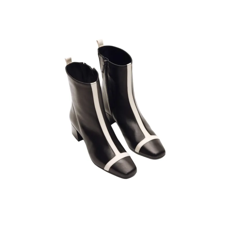 Carel Ankle Boots 4cm Women's Black-2